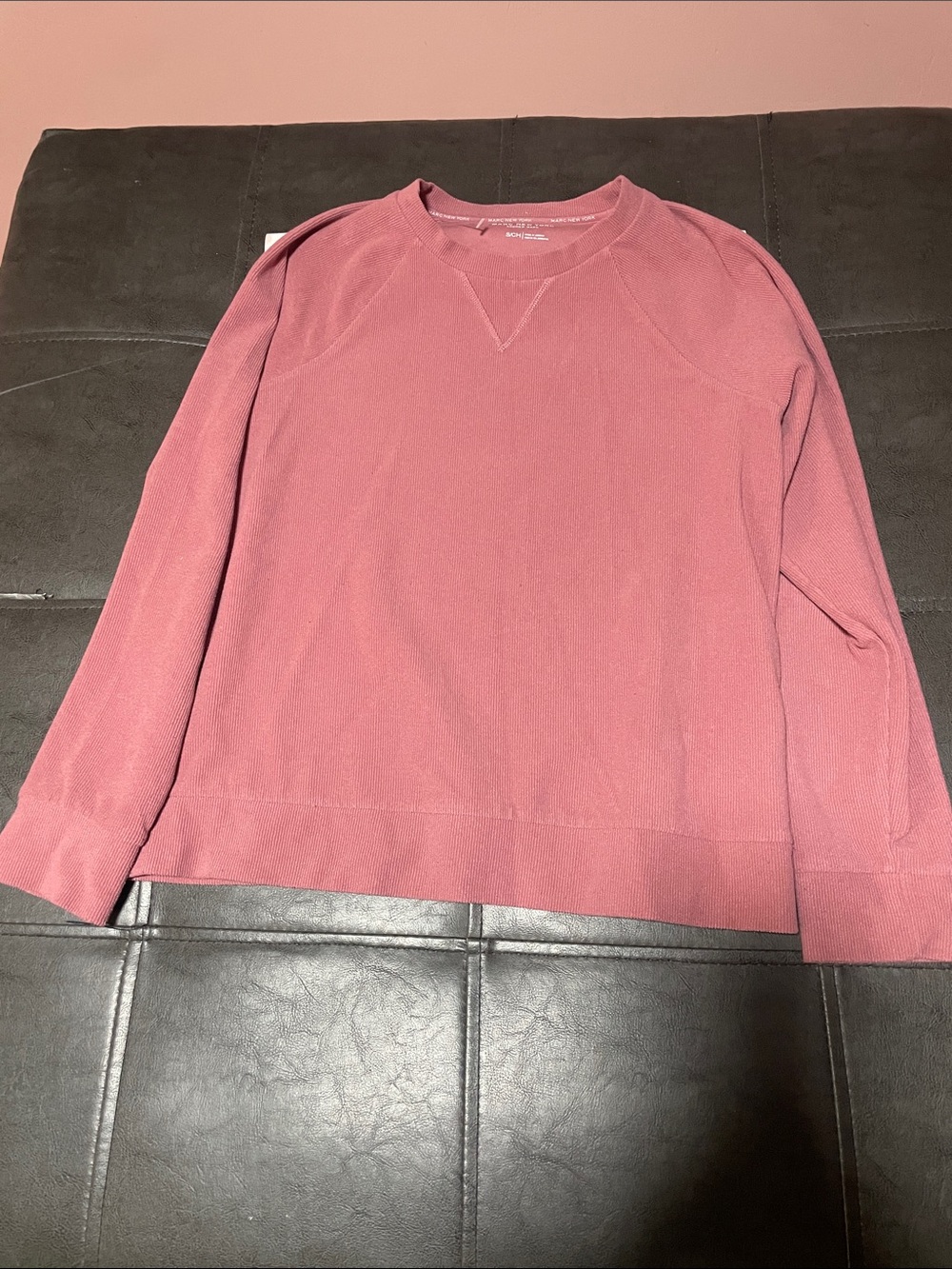 Marc New York Men's Rose Crewneck Sweater